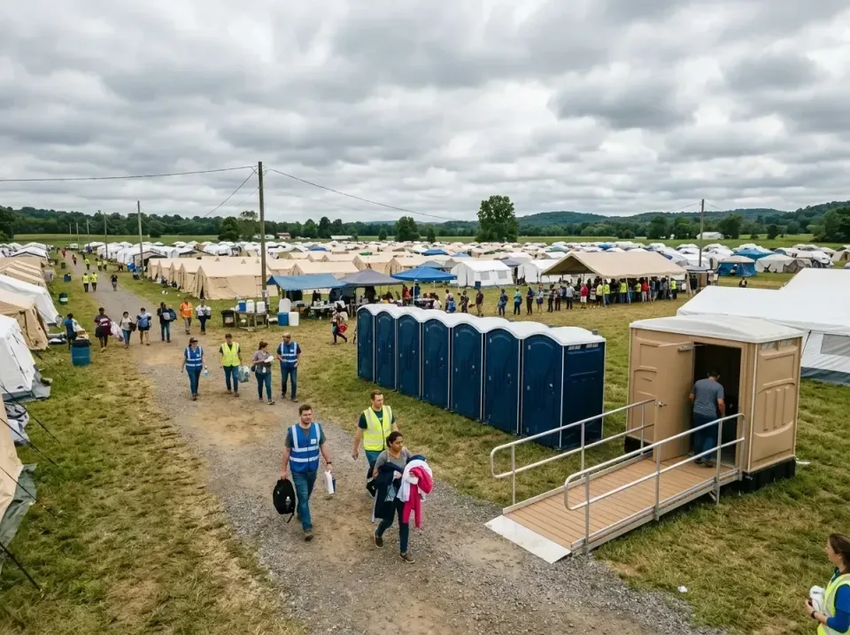 disaster-relief-camp-restrooms-010 — frequently asked questions, Dumpster & Portable Bathrooms Rental in Missouri City, TX
